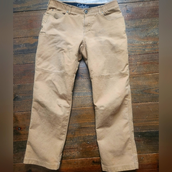 Cabela's Pants Cabelas Fleece Lined Work Pants36x32 Poshmark